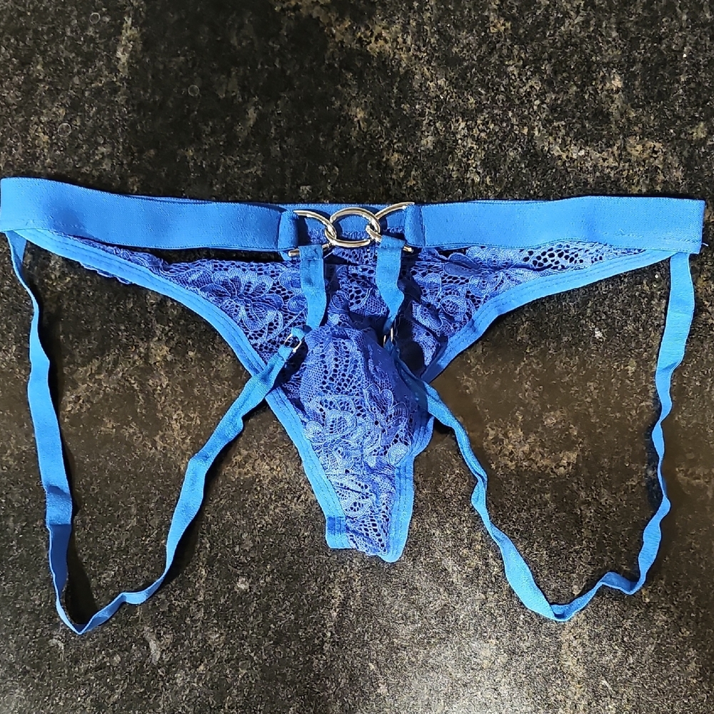 NWOT Men's Lace Jockstrap Thong